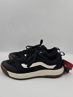 Vans Black and White Low-Top Sneakers